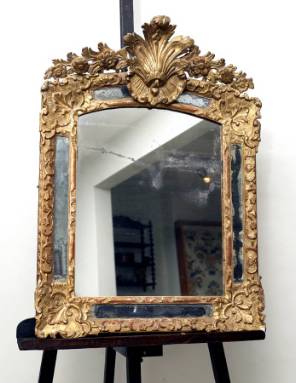 A French Regence Parclose Mirror